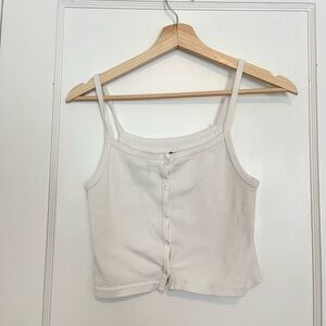 Brandy Melville button tank top